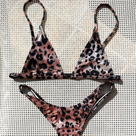 Minimale Animale Size Small Leopard Bikini Set - Picture 1 of 4